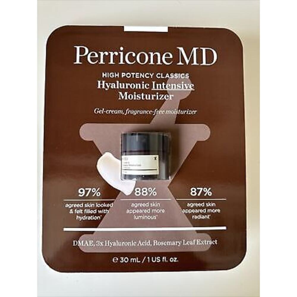 NEW  Perricone Md Hyaluronic Intensive Moisturizer 30ml/1oz FREE GIFT